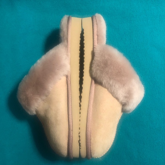 Dearfoam Fireside Open-back Shearling Slippers Sz 9 - Picture 2 of 10